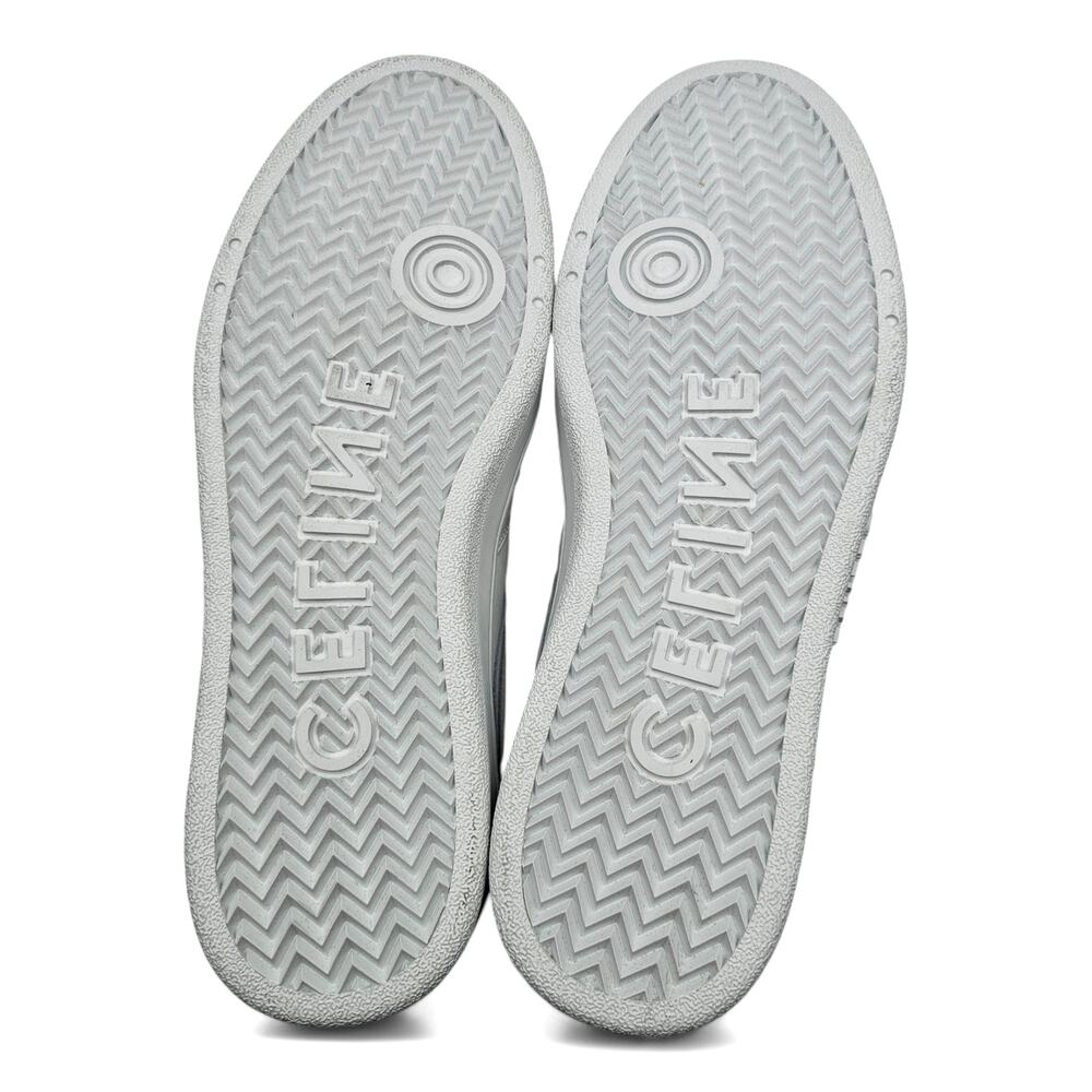 Celine Trainer Low Top Leather Sneakers in White size 44 $850 - Picture 7 of 11